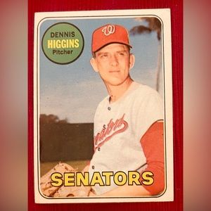 1969 Topps Dennis Higgins